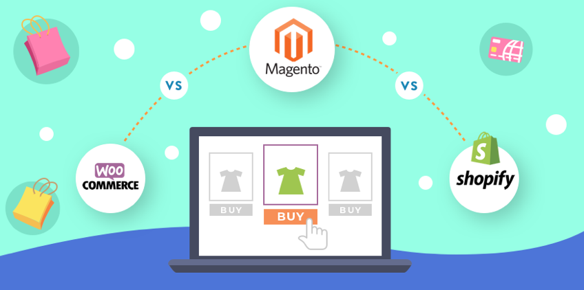 Magento Vs Shopify Vs WooCommerce