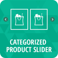 Categorized product Slider Extension