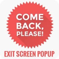 Exit Screen Pop-up Extension