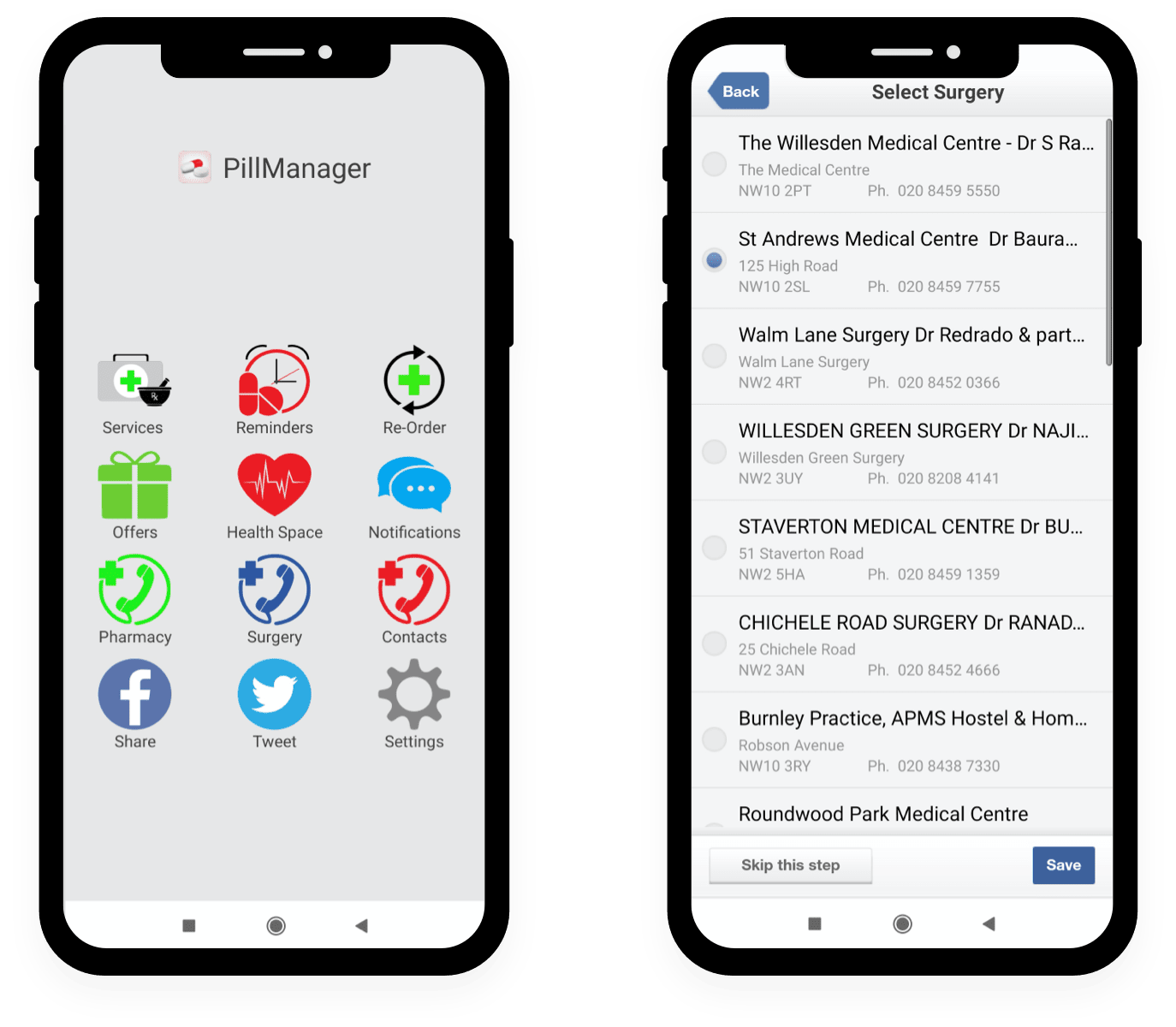 Pill Manager App