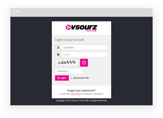 Travel CRM Login