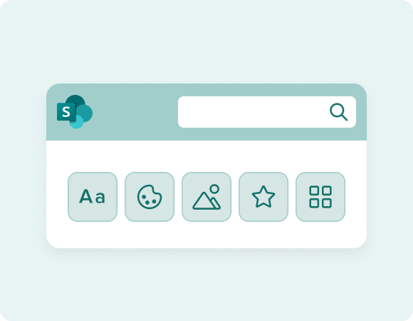 Organisation Asset Library and Reusable Brand Components